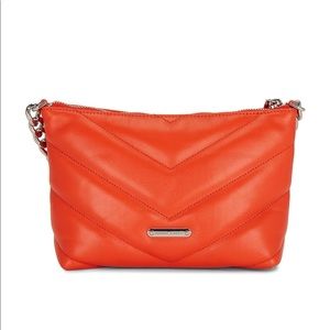 Rebecca Miknoff Edie crossbody- coral NWT